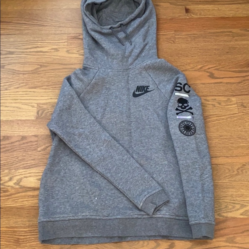 Nike x SoulCycle scuba hoodie in greg —size Medium